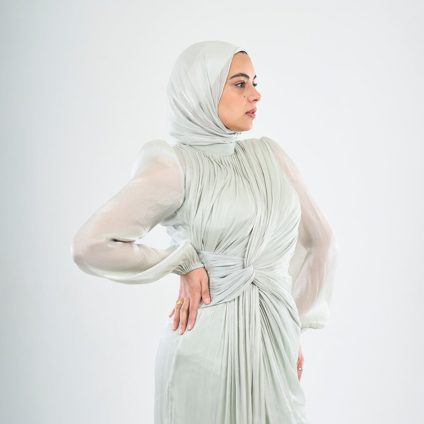 Liyana Side-Knot Gown