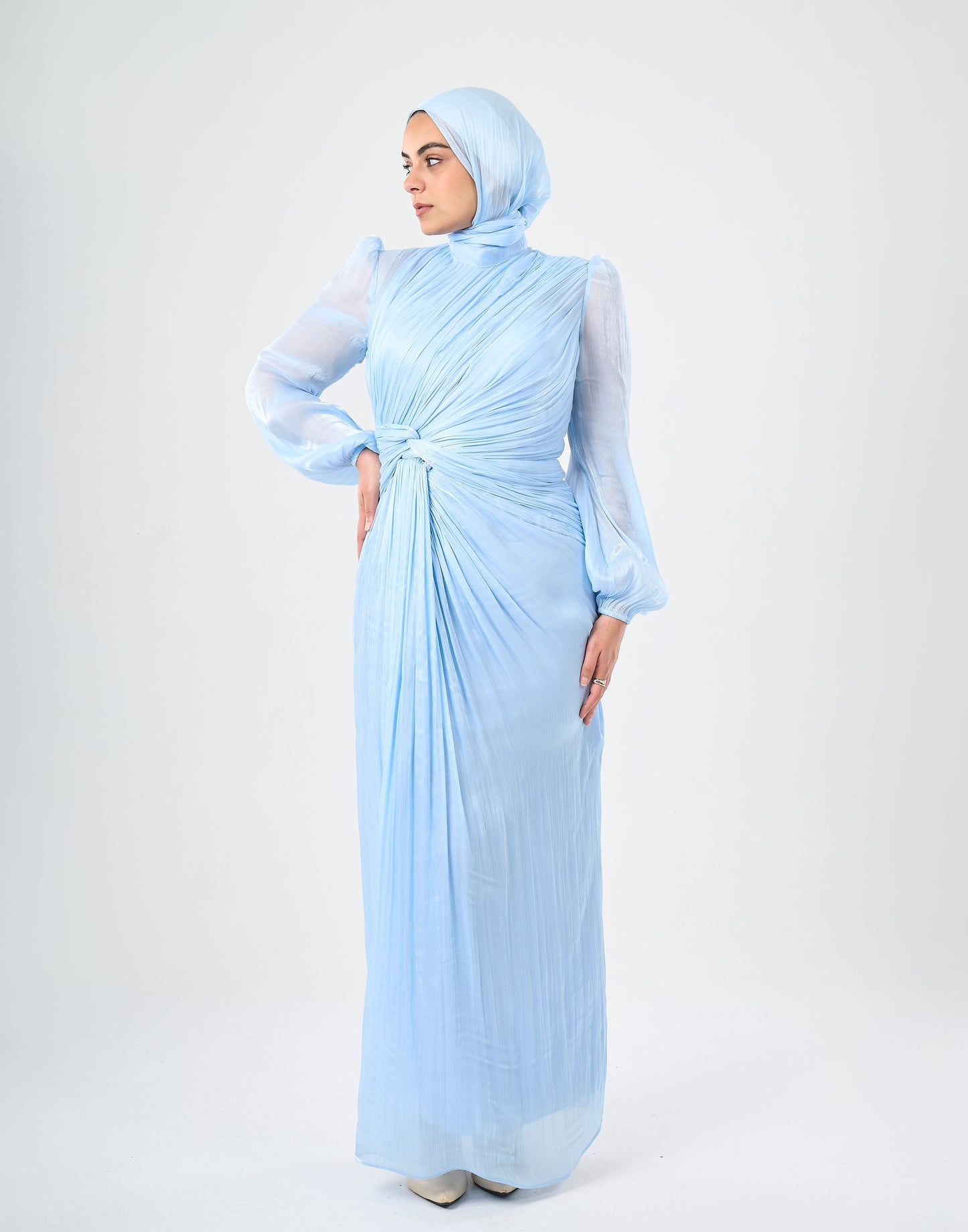 Liyana Side-Knot Gown