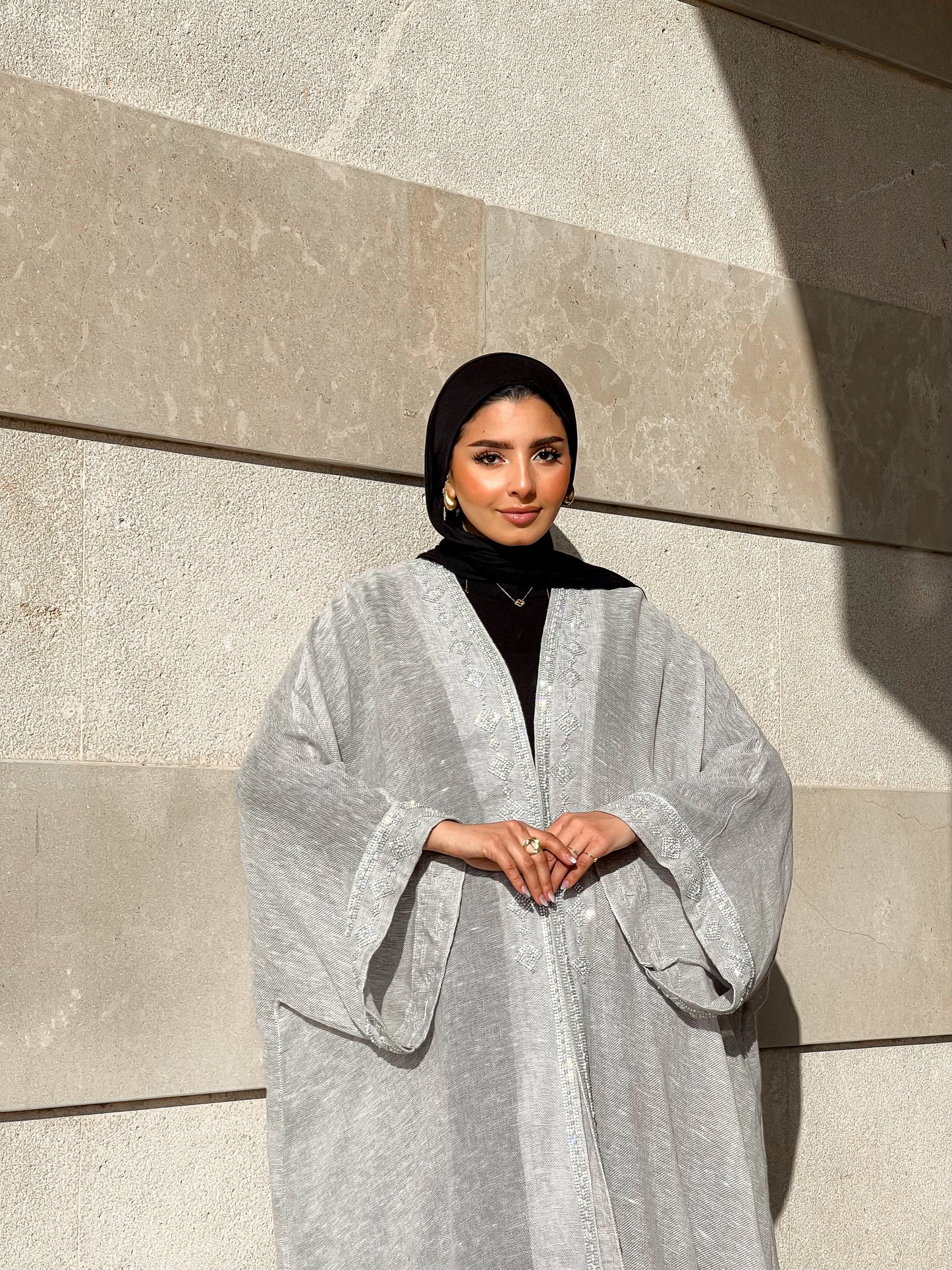 Silver Mist Kaftan