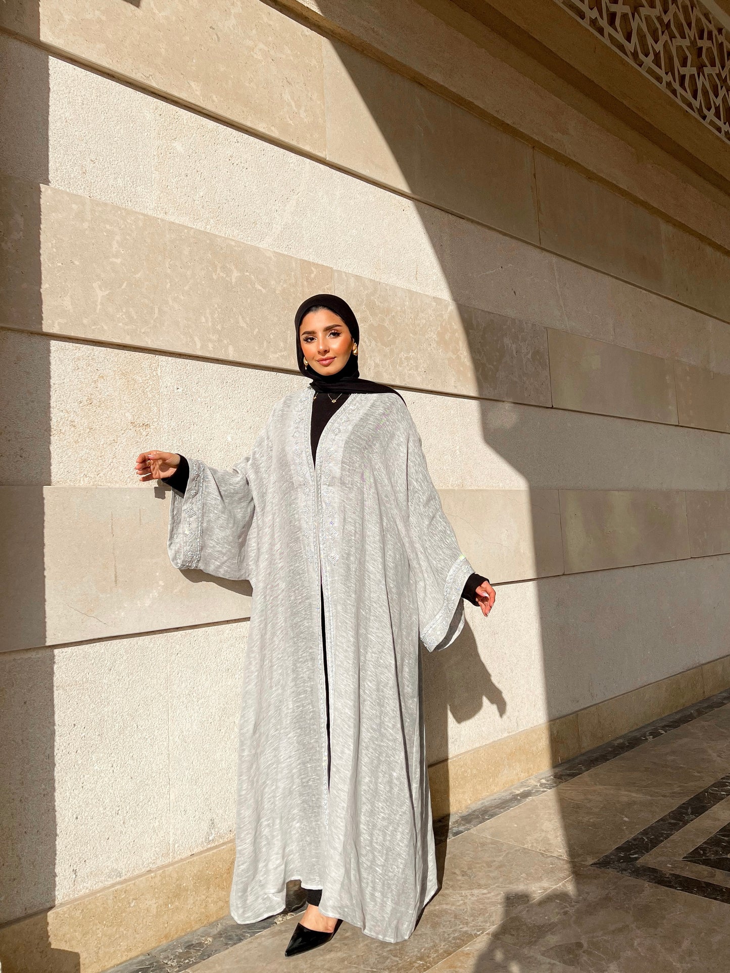 Silver Mist Kaftan