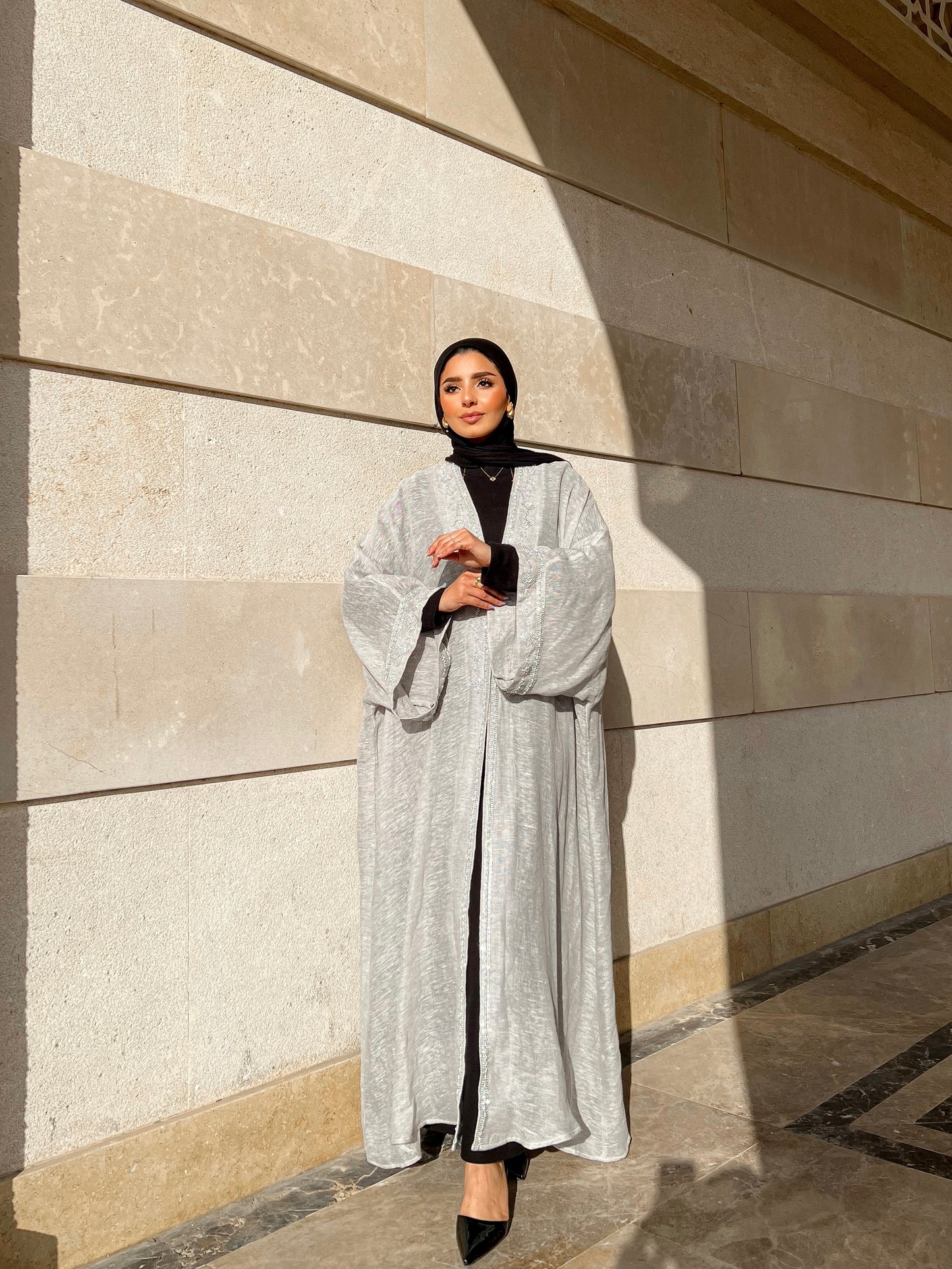 Silver Mist Kaftan
