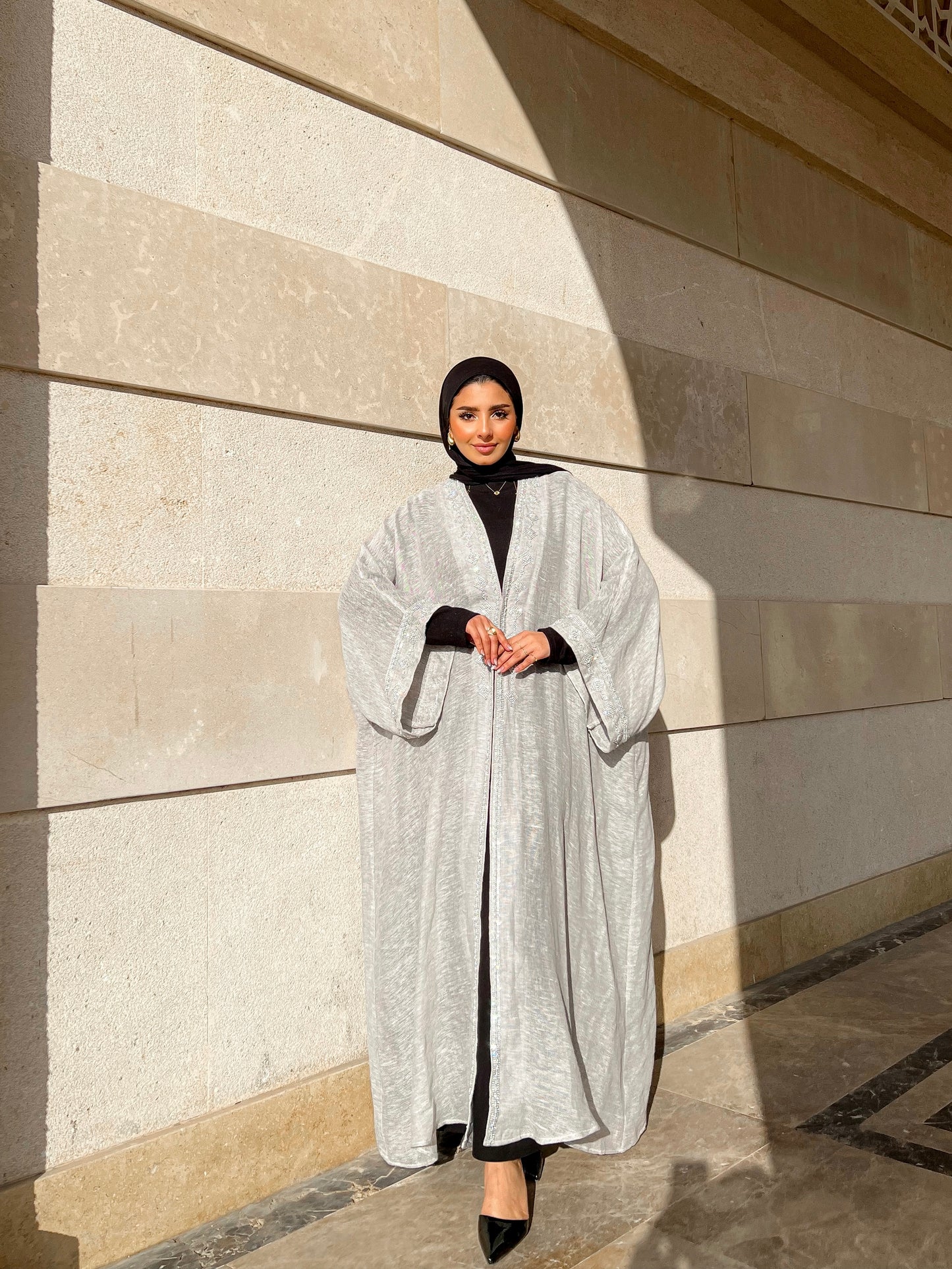 Silver Mist Kaftan
