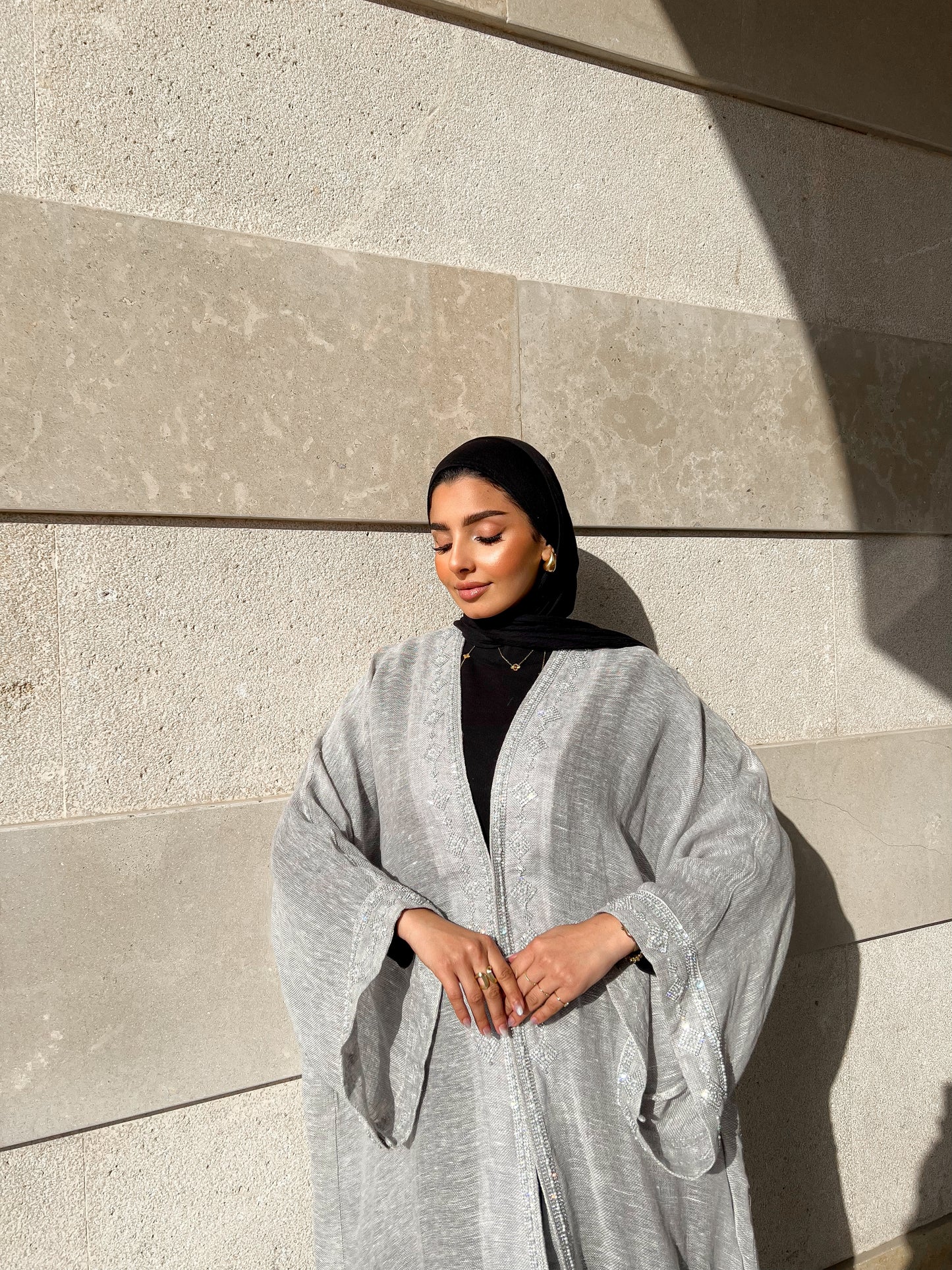 Silver Mist Kaftan