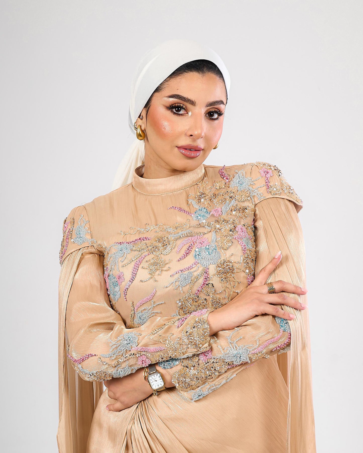 Flowy Sleeves Dress