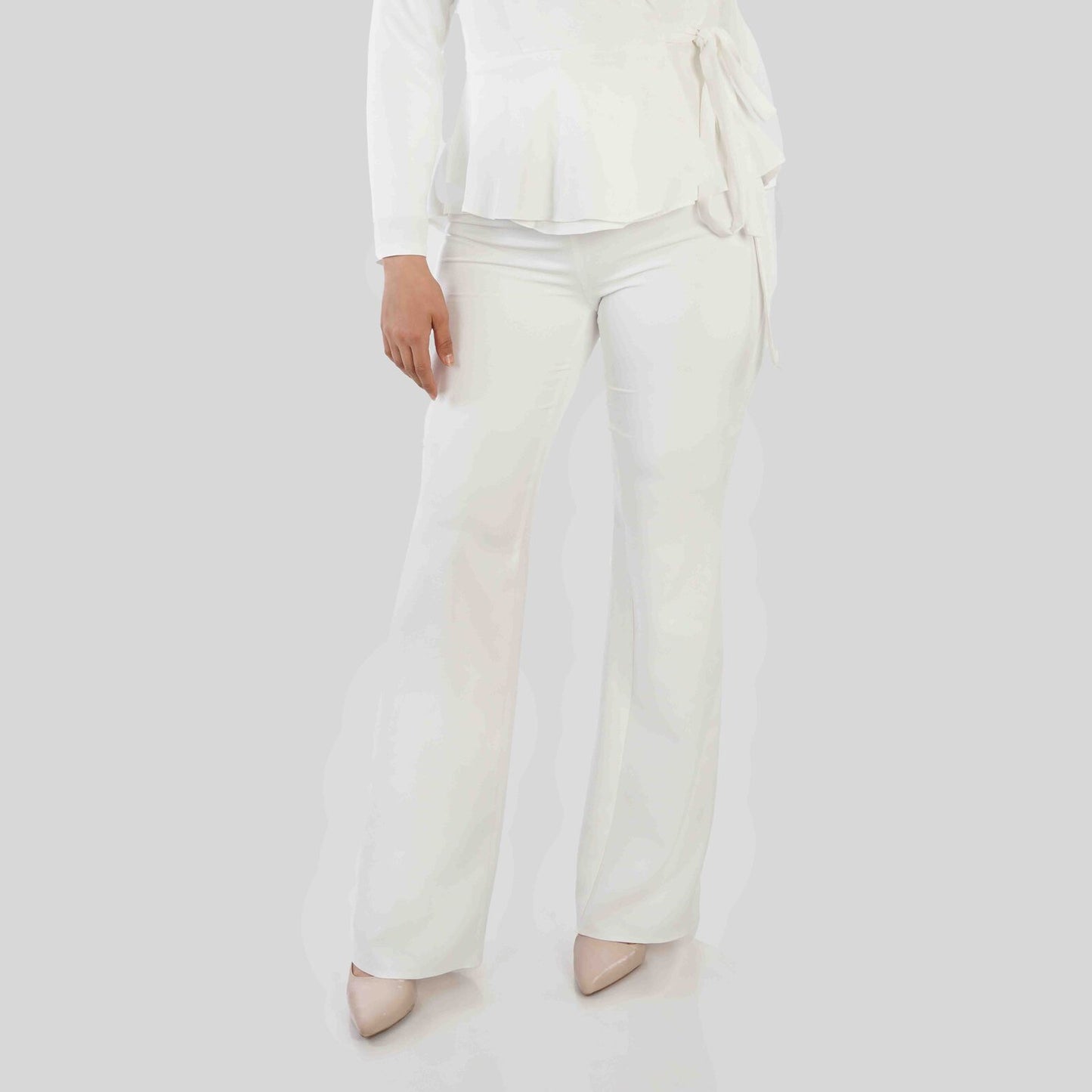 White Formal Pants