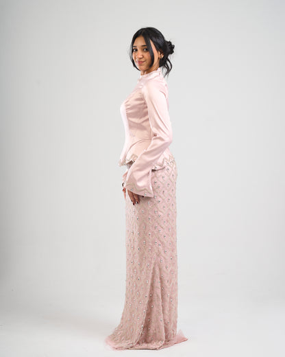 Blush Royale Embellished Gown