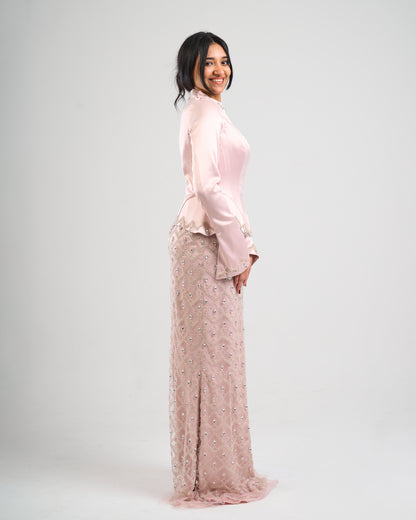 Blush Royale Embellished Gown