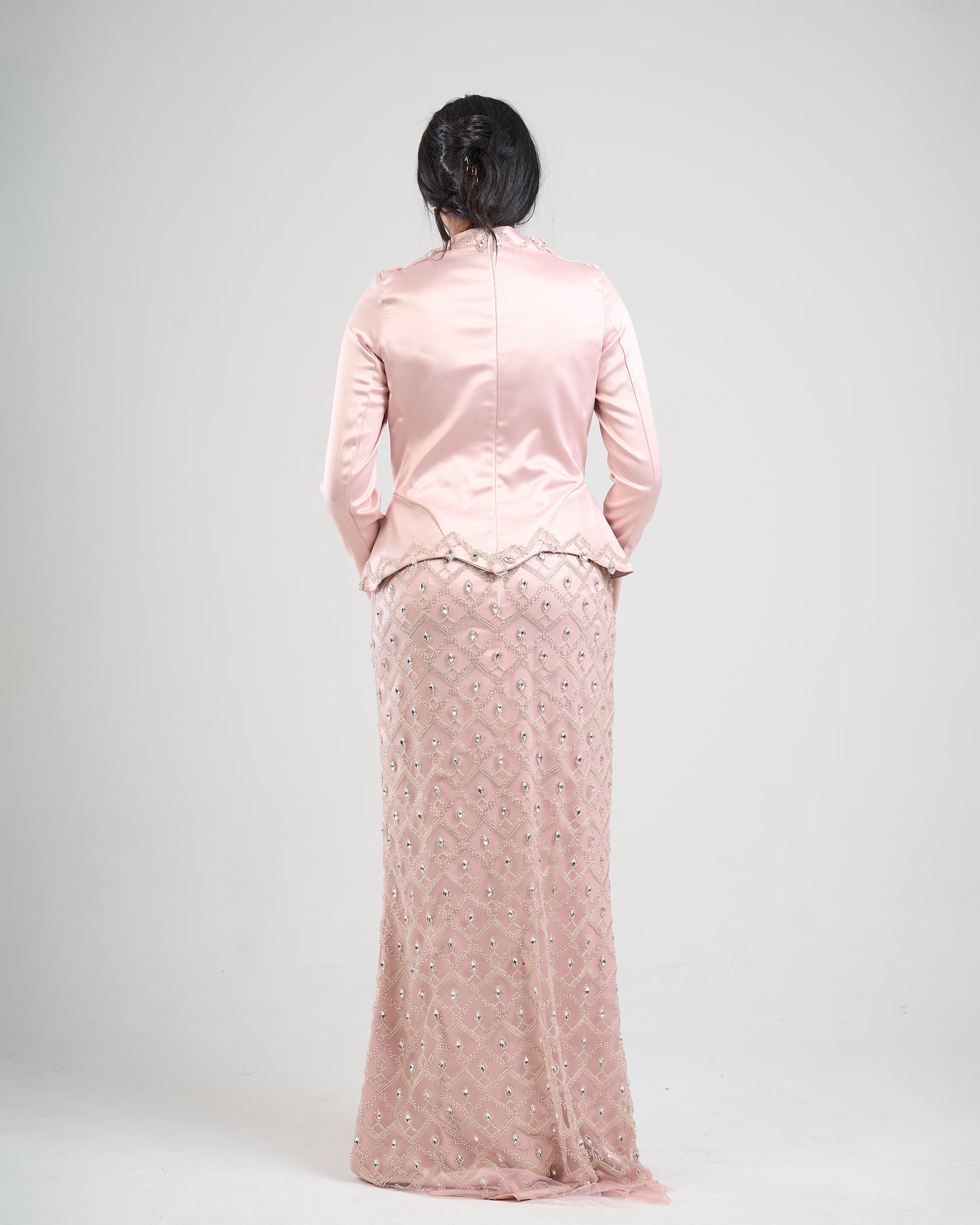 Blush Royale Embellished Gown