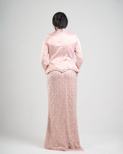 Blush Royale Embellished Gown