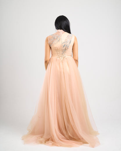 Aurora Embellished Tulle Gown