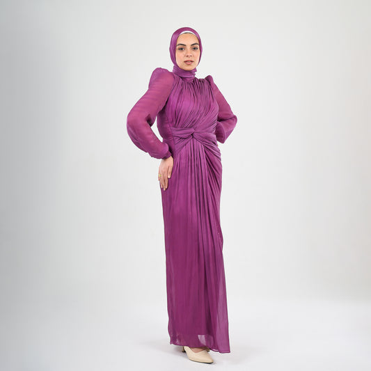 Liyana Side-Knot Gown