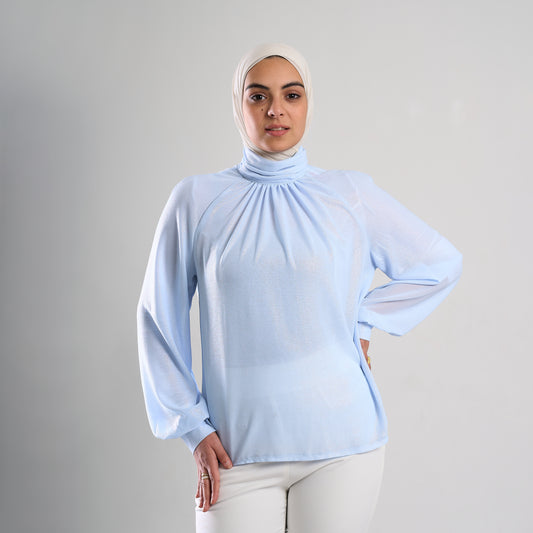 Aurora Crinkle Top