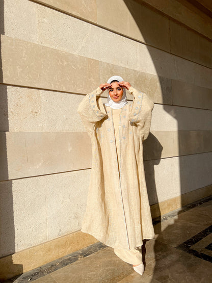 Ivory Glow Kaftan