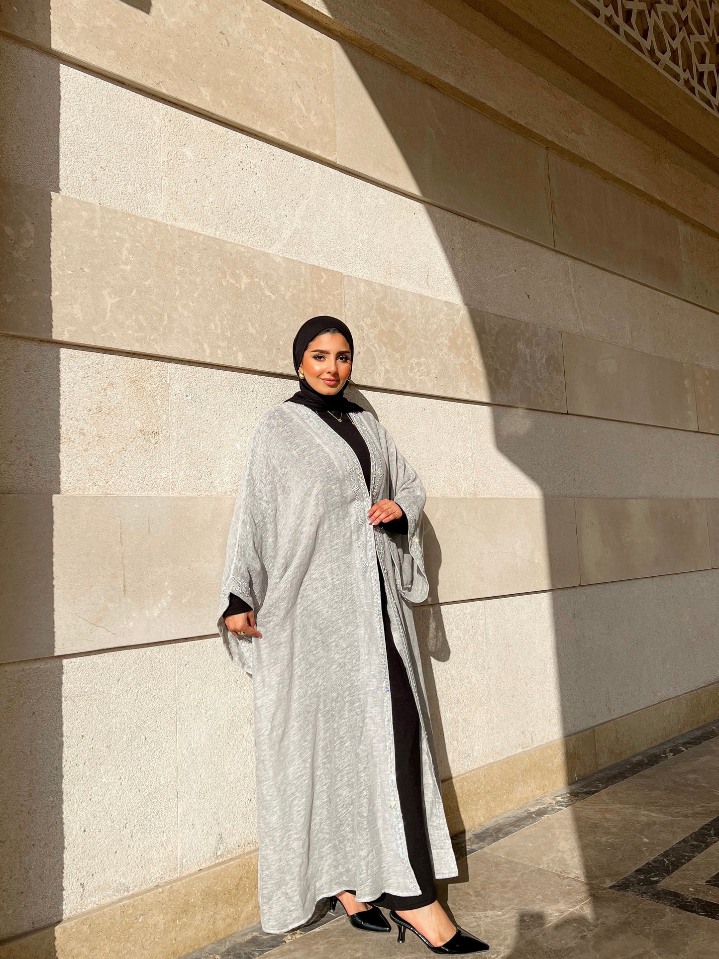 Silver Mist Kaftan