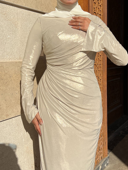 Ivory Luster Dress