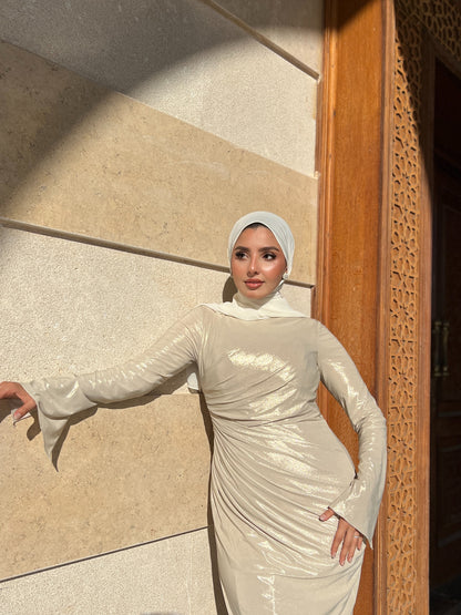 Ivory Luster Dress