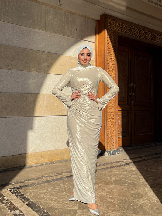 Ivory Luster Dress