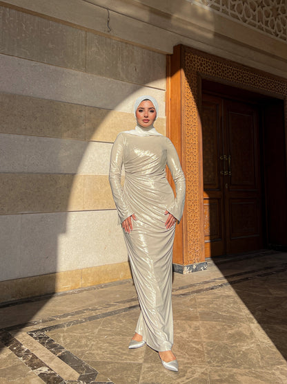 Ivory Luster Dress