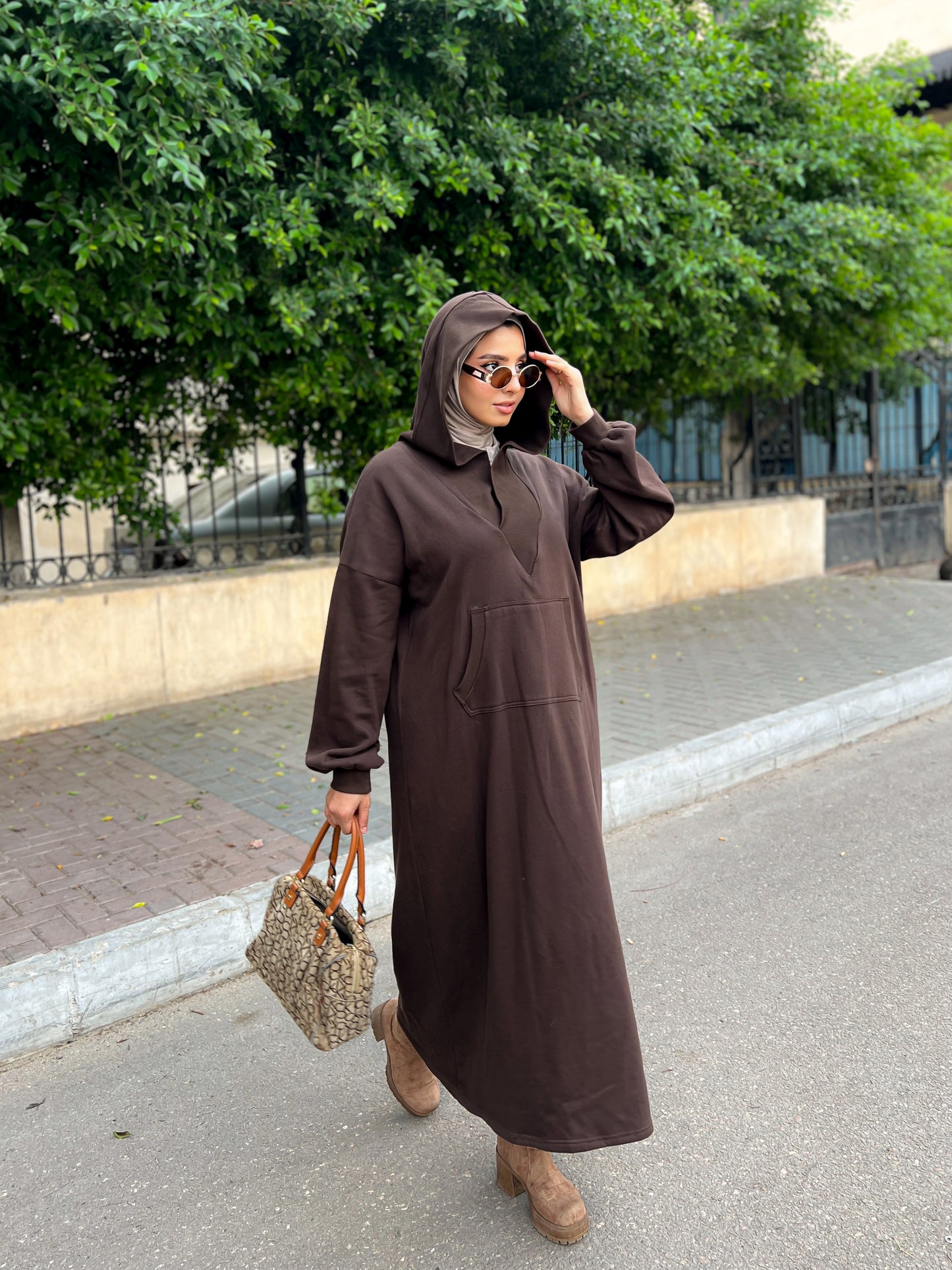 Hoodie Tunic Dress