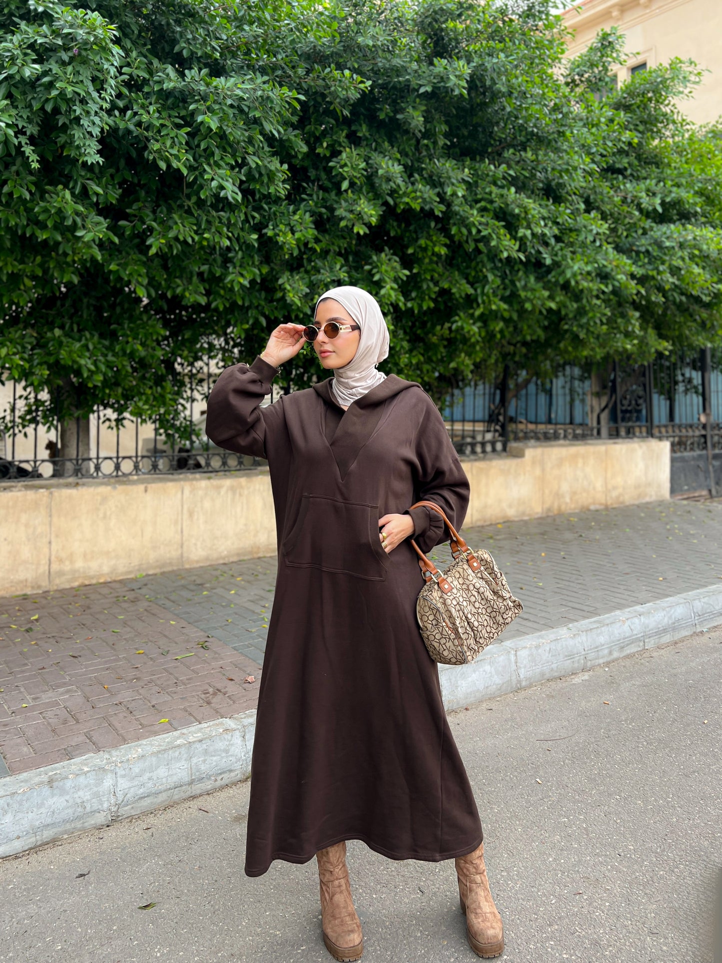 Hoodie Tunic Dress