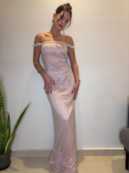 Blush Two-Piece Dress