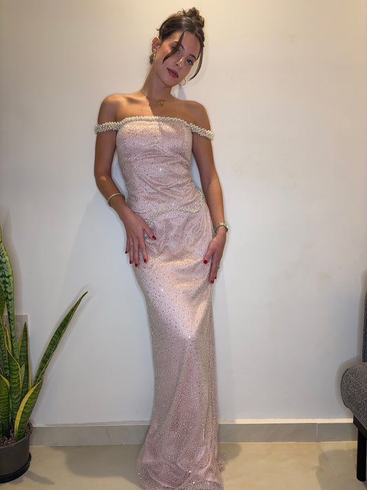 Blush Two-Piece Dress