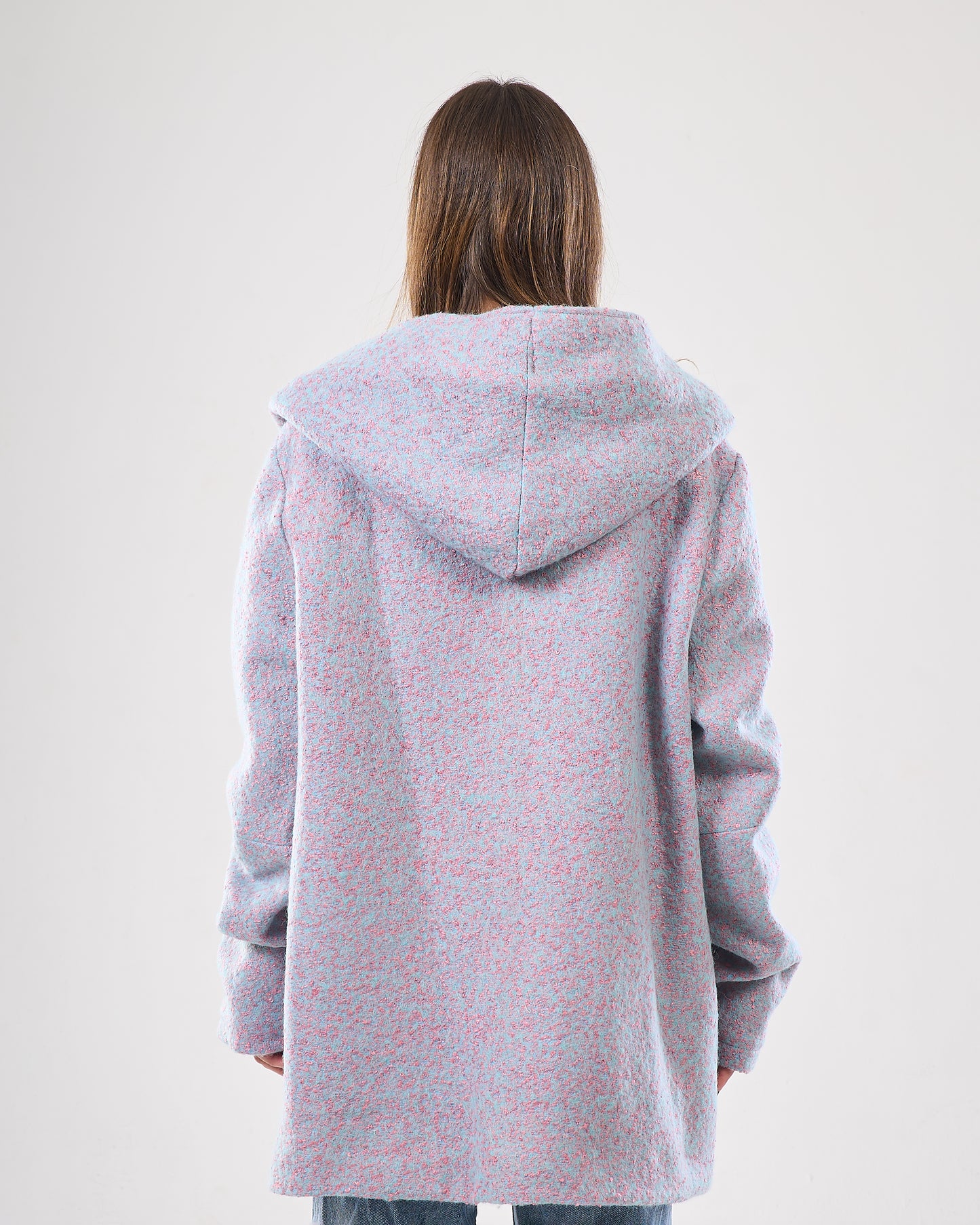 Wool Hooded Coat